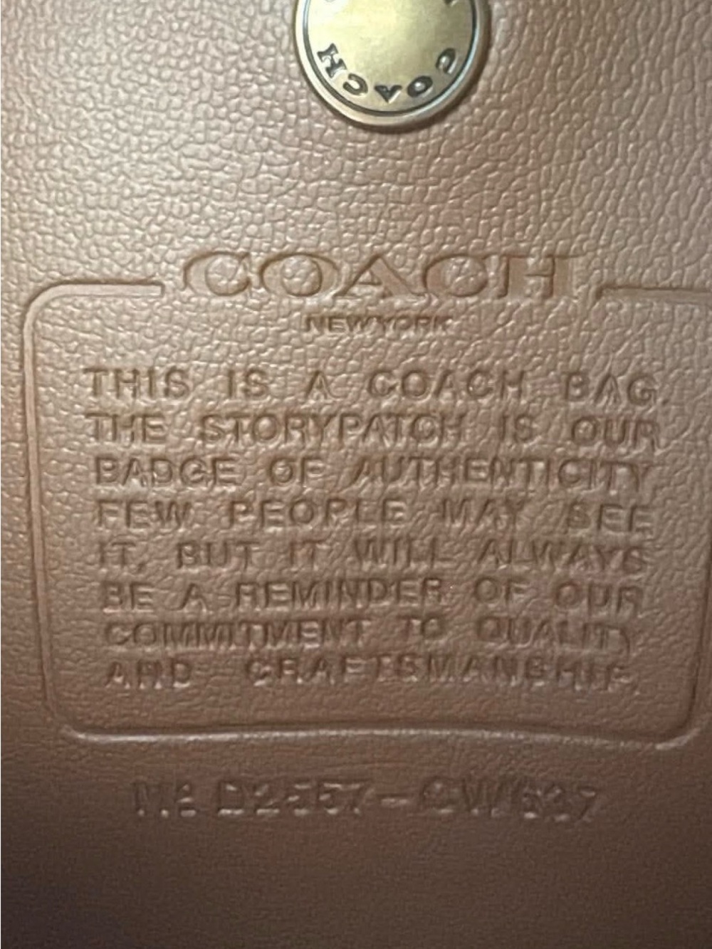 Coach Brown Suede Hobo Shoulder Bag - Picture 7 of 7
